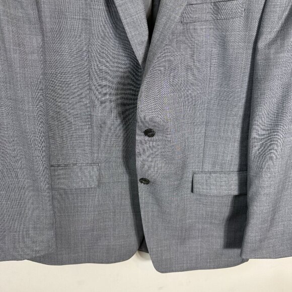Michael Kors Wool Sport Coat Dinner Jacket Blazer Men 44L Gray Career Formal NWT - Picture 8 of 15